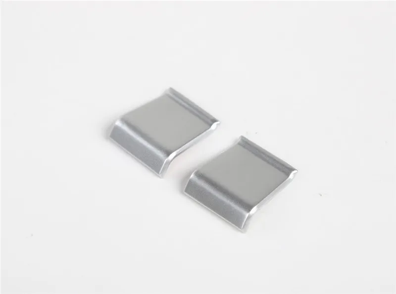silver 2 шт./компл. КНОПКА abs крышка наклейка подходит для Jeep Wrangler JL аксессуары для стайлинга автомобилей - Название цвета: silver