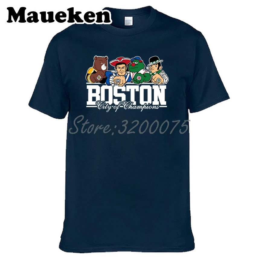 Для мужчин Boston City For New England Celtics Bruins Красная футболка Sox одежда футболка мужская комикс мультфильм W0301001