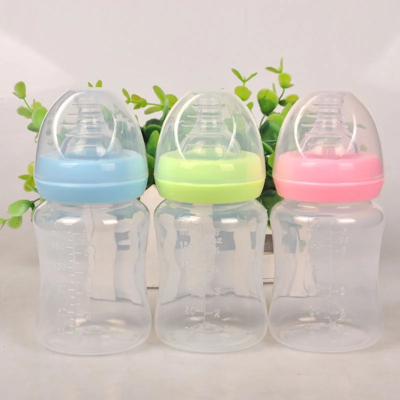 

New Infant Baby 0-18 Months Feeder 180ML PP Nursing Juice Milk Mini Hardness Bottle Standard Mouth Silicone Nipple Bottle