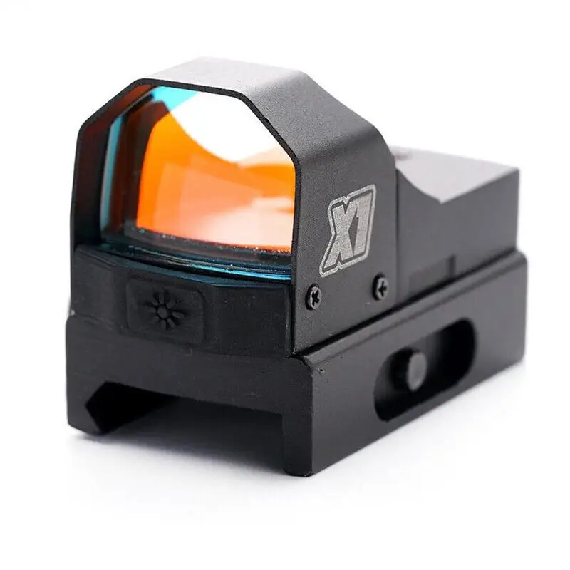 

Red Dot Rifle Scope 1x Magnifier Riflescope 3.25 MOA (with more Different brightness, adjustable) Holographic Optics Red Dot