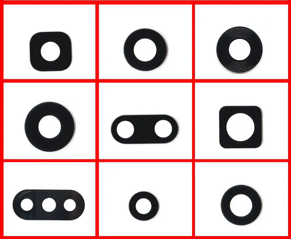 

New Camera Glass Lens Back Rear Camera Glass Lens with Glue Replacement for Xiaomi Mi2A Mi2 Mi2s Mi3 Mi4 Mi5 Mi5s Max Max 2 Max3