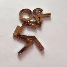 Chrome Пейнтбол автомобилей Логотипы марок автомобиля логотип-50 шт