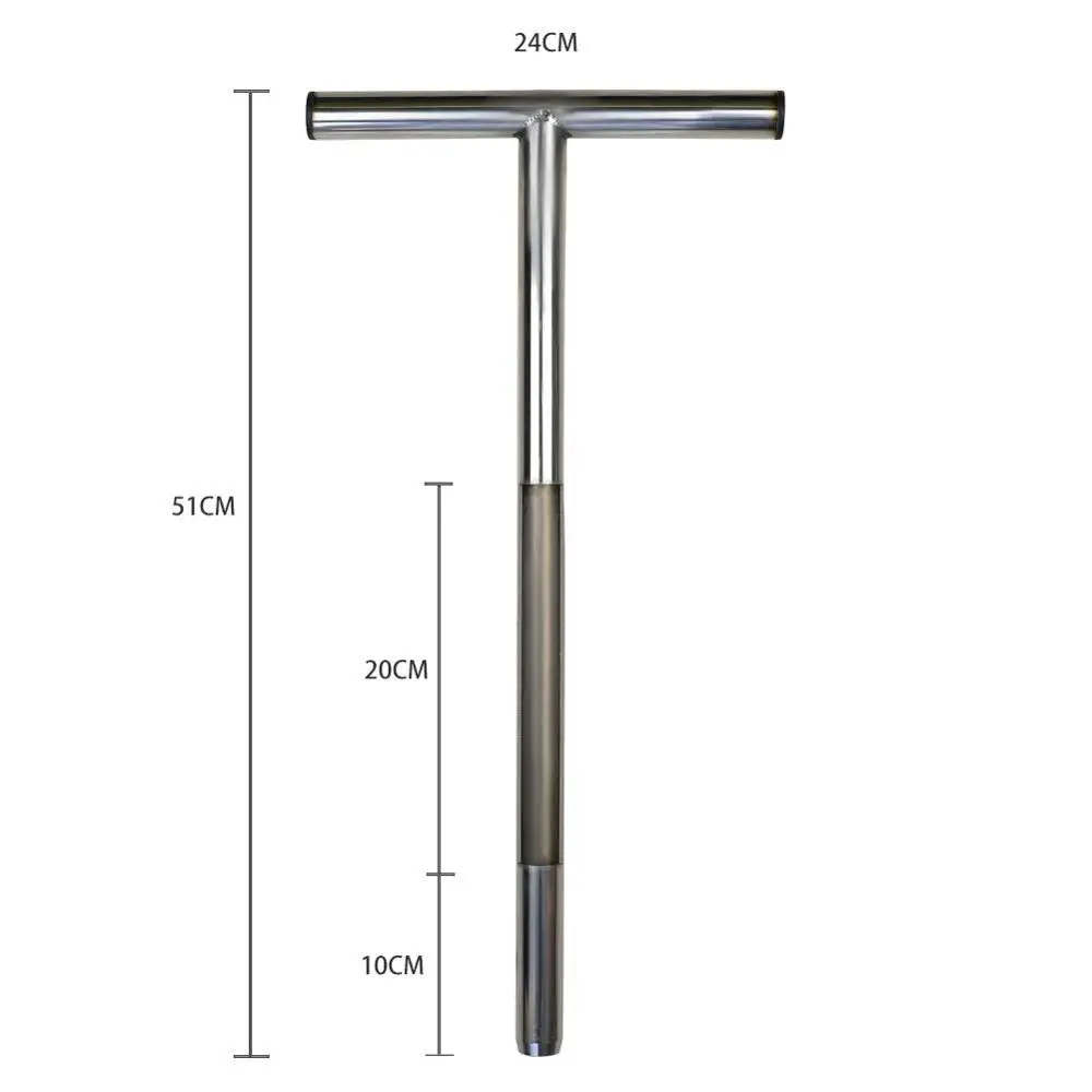 Пробоотборник почвы зонд 2" из нержавеющей стали трубчатая Т-образная ручка для гольф-Корта аксессуары для гольфа