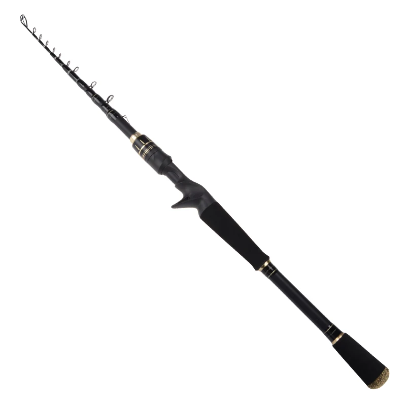 

KastKing New Blackhawk II Carbon Casting Rod M, MH Power Ultralight Telescopic Fishing Rod