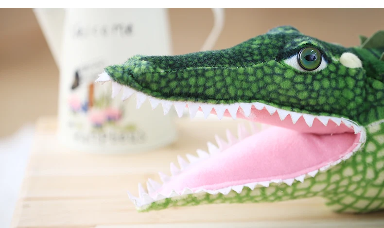 Новинка 105/165 см мультяшная Милая Реалистичная плюшевая игрушка с крокодилом, Реалистичная игрушка с имитацией рыбы, мягкая игрушка для детей, подарок на день рождения