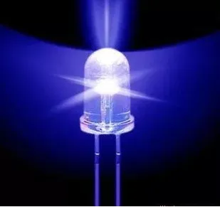 

wholesale 100 pcs Blue 5mm Round Super bright emitting diode LED bulb lamp Light 5000MCD