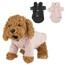 Рубашки для собак, щенков, пижамы для питомцев, собак, ночная одежда, рубашка, комбинезон, костюм, пальто с длинными рукавами, рубашки для собак