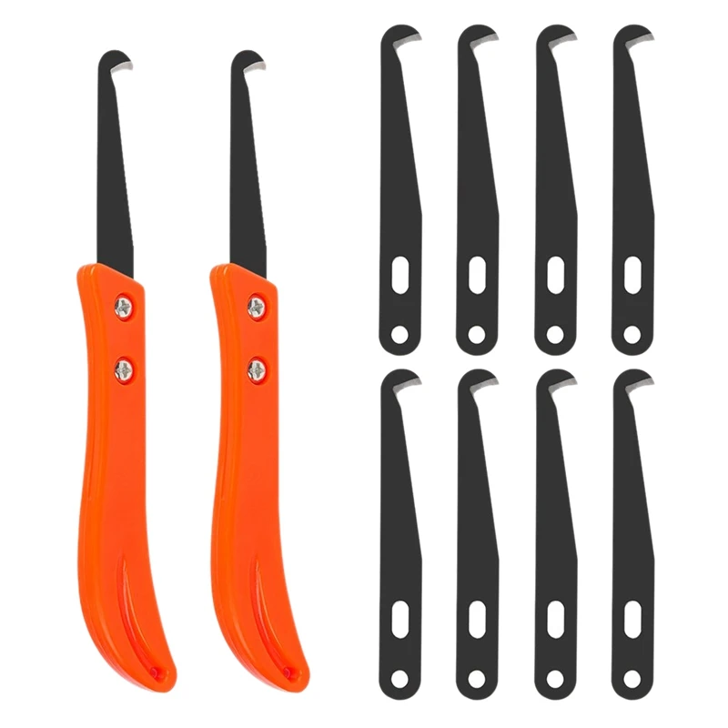 12Pcs Tile Joint Tool Grout Removal Scraping Off Edges Caulking Tool Kit For Kitchen,Bathroom,Bedroom - Цвет: Orange