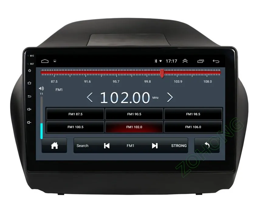 Discount 10.2 inch 2.5D Android Car DVD Multimedia Player For Hyundai Tucson/IX35 autoradio CAR GPS navigation Stereo Radio recorder WIFI 20