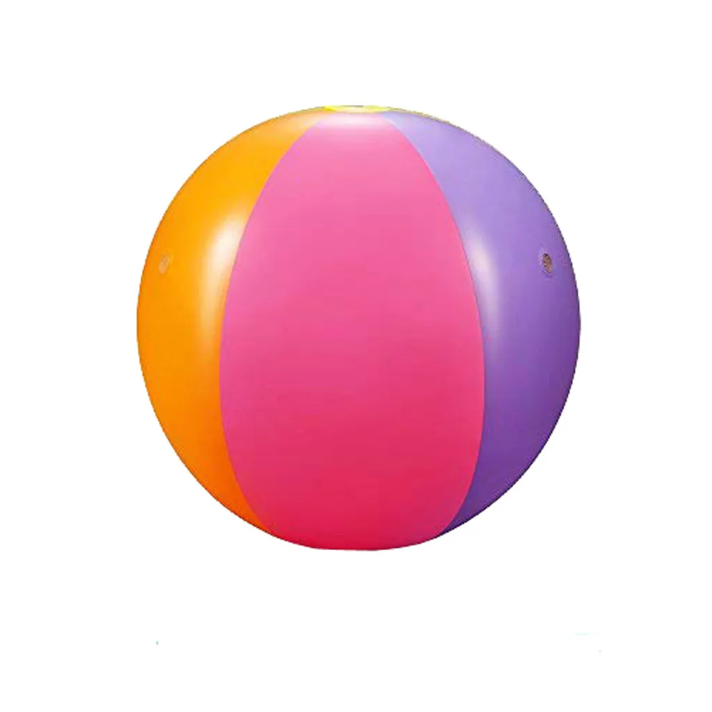 Надувной шар-распылитель для воды детский летний открытый Забавный игрушечный шар-спрей 30 в диаметре мячи для газона цветной пляжный спринклер 25-30