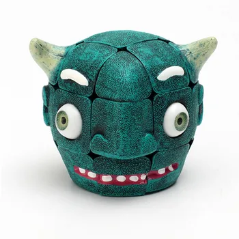 

Magic Cube 3D Puzzle Chaak Ox-head Cube Gadget Brain Teasers for Kids Minicraft Educational Magic Cube Toys Christmas Gifts