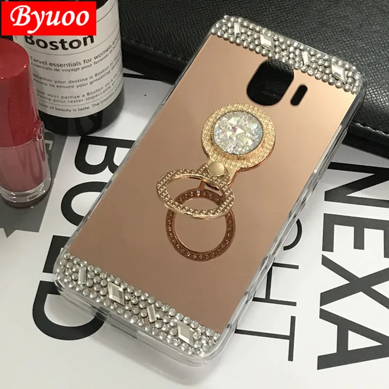 Mirror case crystal cover For Samsung galaxy J4 J6 A6 J2 2018 s9 s8 Note 9 8 Galaxy J7 neo A8 A7 J5 2017 A5 2016 phone | Мобильные
