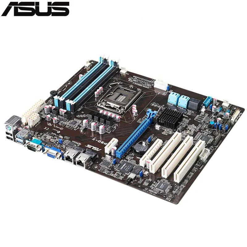 

original Used Server motherboard For ASUS P9D-V Socket 1150 Core i3/E3-1200 v3 Maximum 4*DDR3 32GB 4xSATAIII 2xSATAII ATX