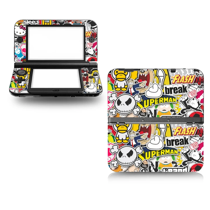 Vinyl Skin For Nintend 3DS XL LL Protective Cover Sticker Decals For