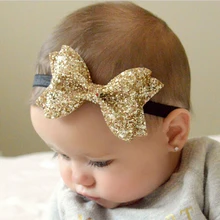 TWDVS New Headwear Cut Hair Bows Baby Flower Headband Girls Bow Knot Elastic Hair Bands Infant Children Hair Accessories W213