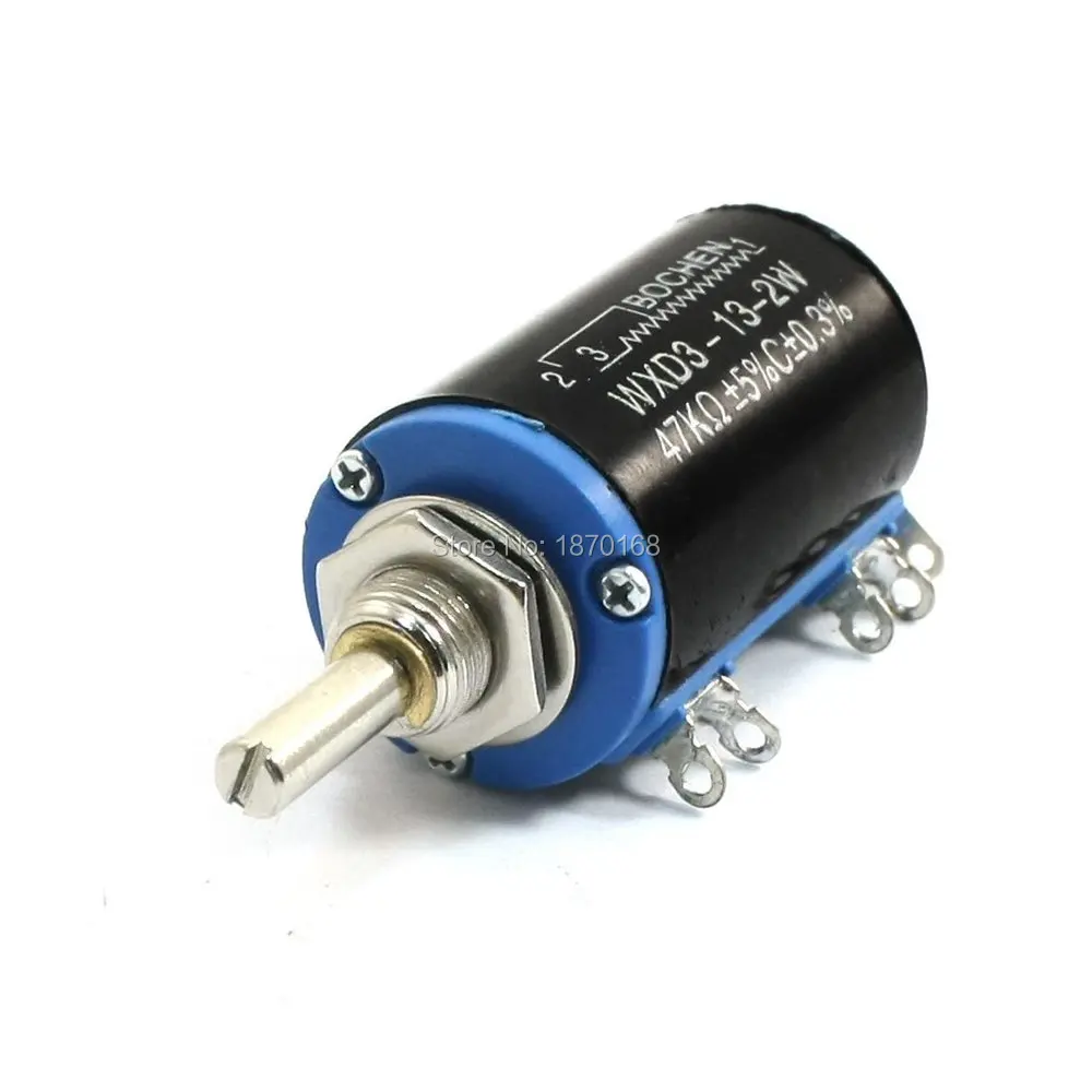 

Wxd3-13 2 W 47 K ohm Multi potensiometer Wirewound gilirannya Pot