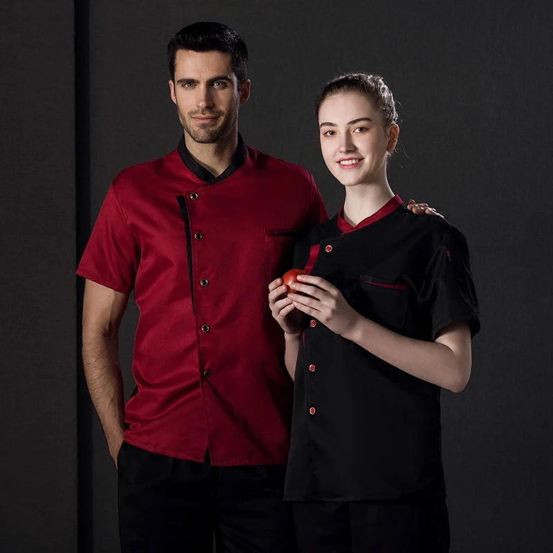 3 Colors Wholesale Unisex Kitchen Chef Uniform Bakery Food Service