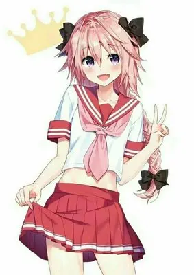 Fate/Grand Order Rider Astolfo Twelve Paladins of Charlemagne Agartha школьная форма карнавальный костюм| |