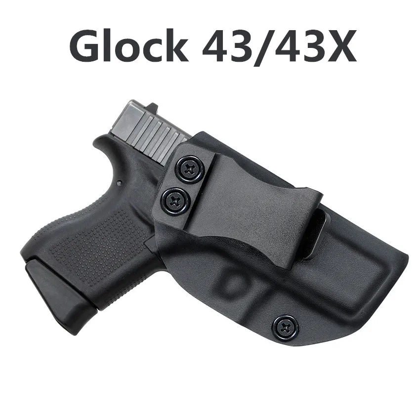 IWB кобура Kydex для Glock 17 19 22 23 25 26 27 28 31 32 33 43 43x внутри пояса скрытого ношения CCW Aiwb