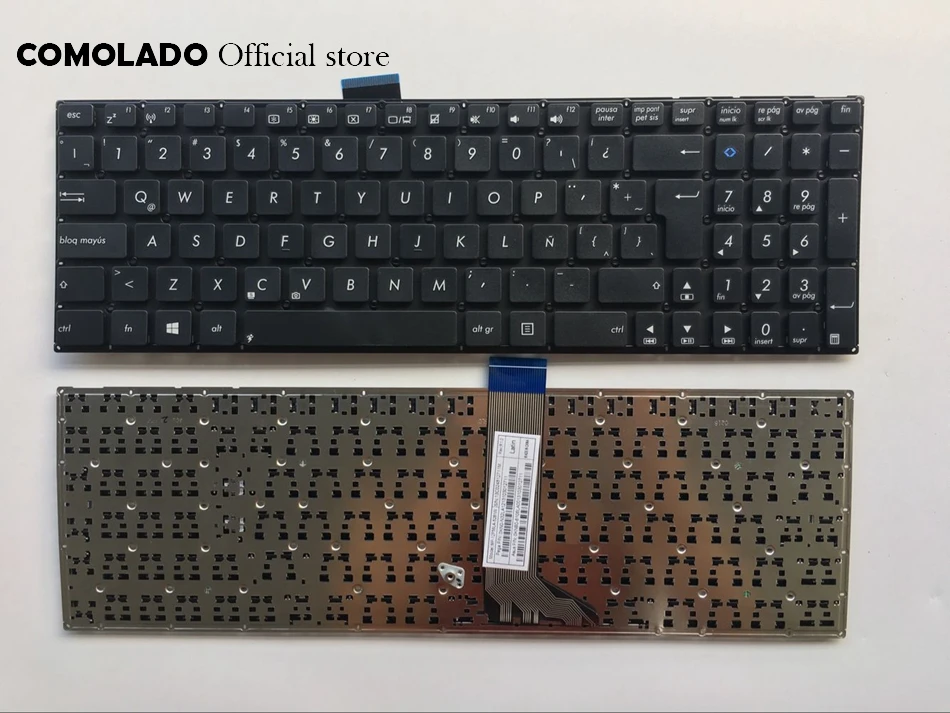 LA Latin Laptop Keyboard For ASUS S500 X502 X502C black without frame keyboard LA Layout