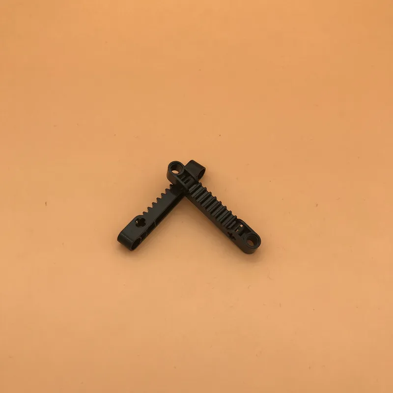 

10 pcs/lot MOC Technic Technical building blocks zero distribution parts 87761 compatible logoes 4562009 black 1x7 gear bar rack