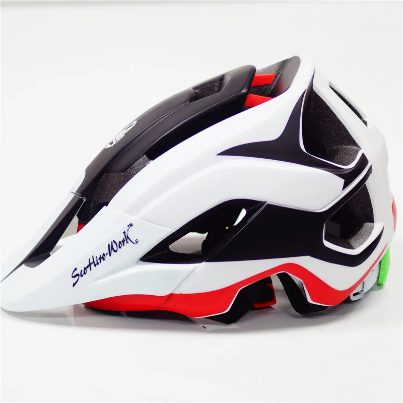 Мужской шлем для горного велосипеда Scohiro Mtb Cascos Ciclismo велосипедный CE сертификация