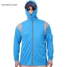 Светильник ARCTIC, новинка, мужская, анти-УФ/дышащая/быстросохнущая профессиональная одежда для рыбалки, Мужская сетчатая рыболовная рубашка, одежда