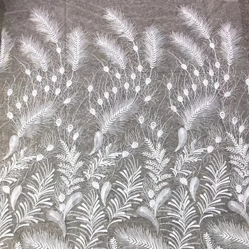

GLace 3Y/lot Off White Women Knit Mesh Fabric for Dress DIY Material 22Styles polyester Cotton Fabrics Textile TX1091