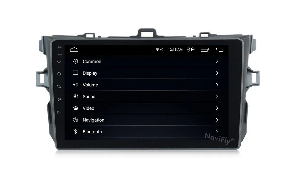 Top NaviFly 1G+16G/2G+32G Android 8.1 car multimedia player for Toyota corolla 2006-2011 9 inch car stereo radio video audio player 8
