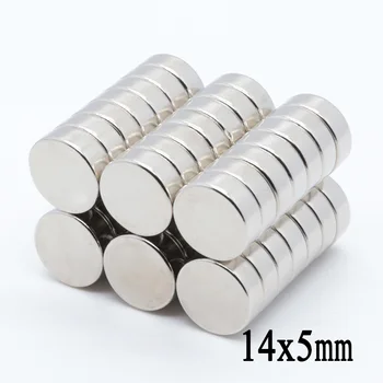 

20pcs 14x5 mm N35 Rare Earth Permanent Super Strong Neodymium Magnet Craft Mini Magnets 14x5mm