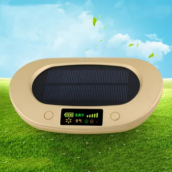 

AS-1 Car Air Purifier Solar / 1800mah Battery Car Purifier Negative Ion Purification Air Cleaning Ionizer Air Cleaner