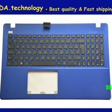 Wellendorff / чехол для рук для Asus X550 K550V X550C X552E A550L Y581C F550J R510J верхняя крышка английская клавиатура, синий