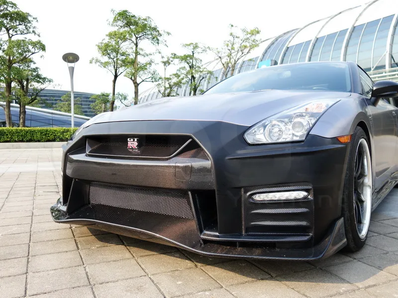 2008-2015 Nissan R35 GTR 2017Nismo Style Front Bumper PCF (113)