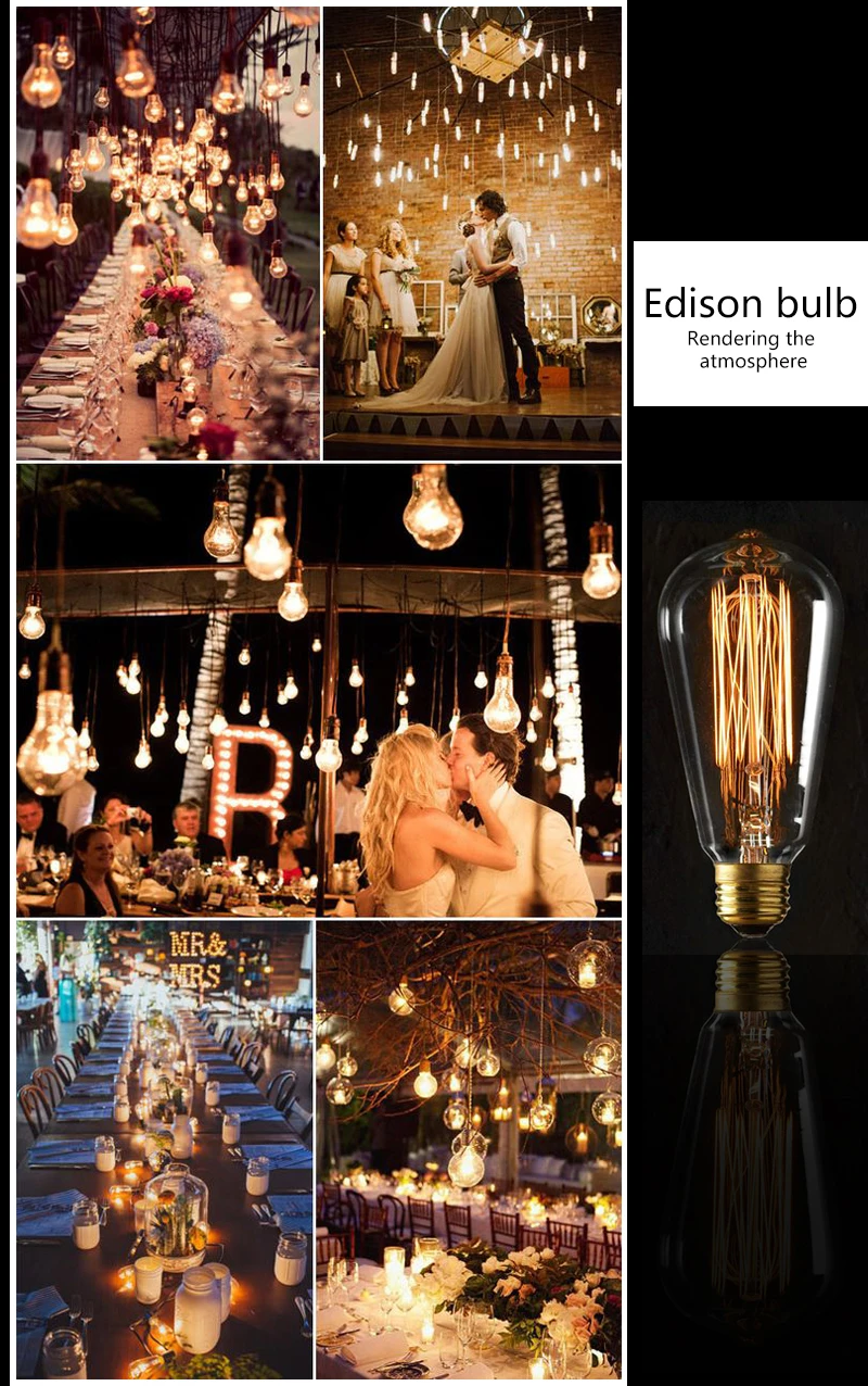 edison light bulb