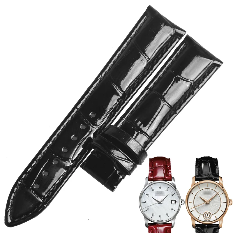 

WENTULA watchbands for MIDO BARONCELLI M007.207A calf-leather band cow leather leather strap Genuine Leather watch band