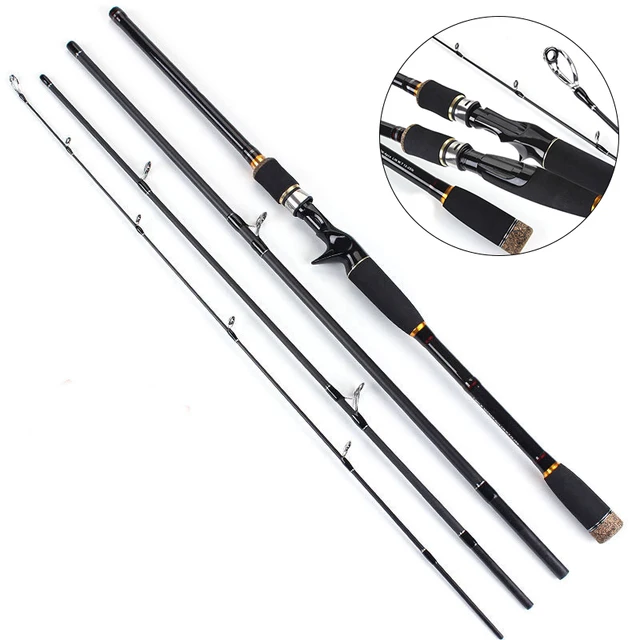 Best Price Travel Fishing Rod Spinning MH Hard 3/4 Section Fishing Rod Carbon Fiber Casting Fish Tool ALS88 Best Price Travel Fishing Rod Spinning MH Hard 3/4 Section Fishing Rod Carbon Fiber Casting Fish Tool ALS88