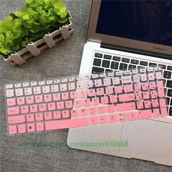 Для lenovo Ideapad 330 s 330S-15IKB 15IKB 320C 330C V330-15IKB V130 V730 V730-15 Flex5 15 15,6 дюймов чехол для клавиатуры ноутбука кожи - Цвет: Gradual pink