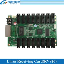 Linsn RV926(заменить RV916) светодиодный дисплей системы управления приема карты Поддержка статический, 1/2, 1/4, 1/8, 1/16, 1/32 сканирования