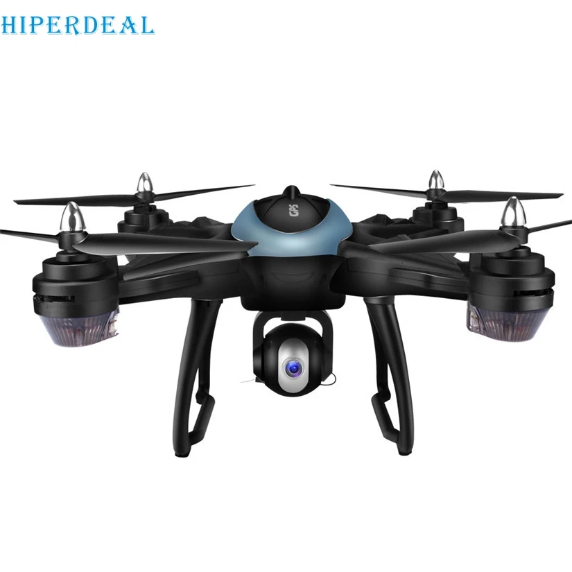 

HIPERDEAL 1080P WIFI FPV Camera Dual GPS 2.4G RC Drone GPS Auto Return Follow Me Mode Fixed Point Flying Carry Backpack #M