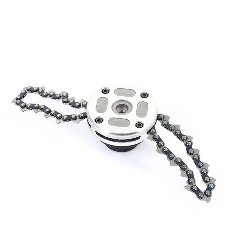 65Mn Chain Brush Trimmer Head Grass Trimmer Head Brushcutter Grass Cutter Spare Parts for Lawn Mower Garden Weeding Tools