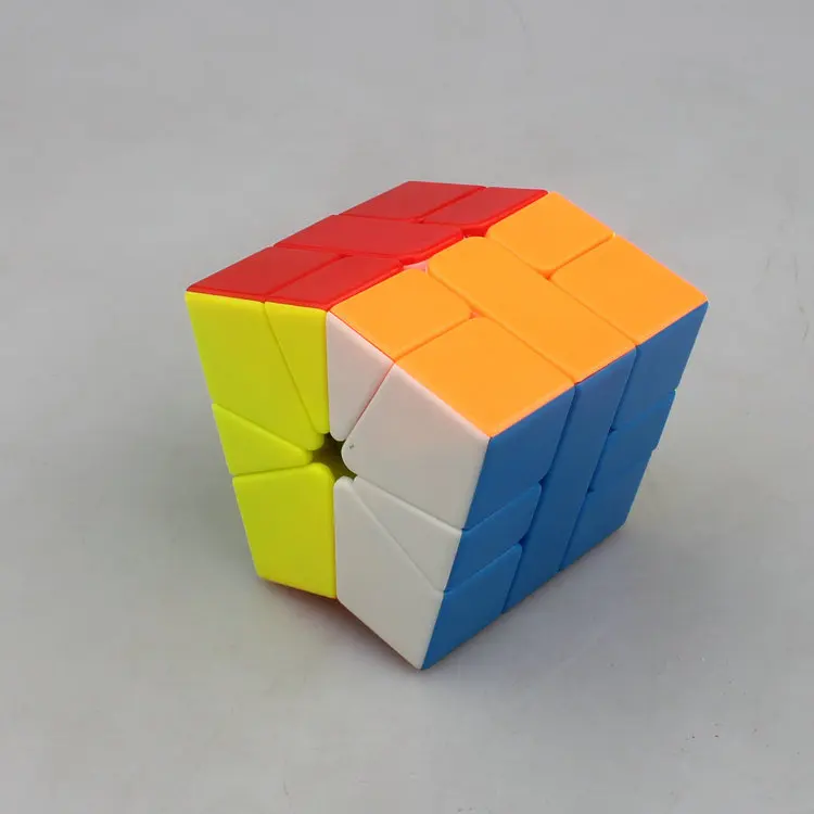 Высокое качество- 10 шт./лот Qiyi MFG SQ1 магический куб, Квадрат Головоломка Куб игрушки развивающие игрушки для детей подарок