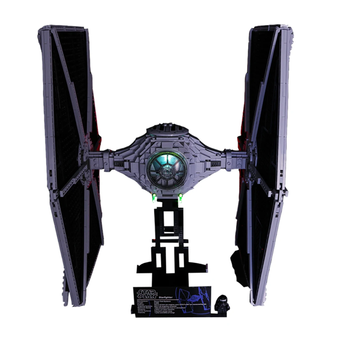 

Vonado Battery Operated LED Light for LEGO 75095 Star Wars Titanium Fighter Building Block Modified Kit (Light Only,No LEGO Kit)