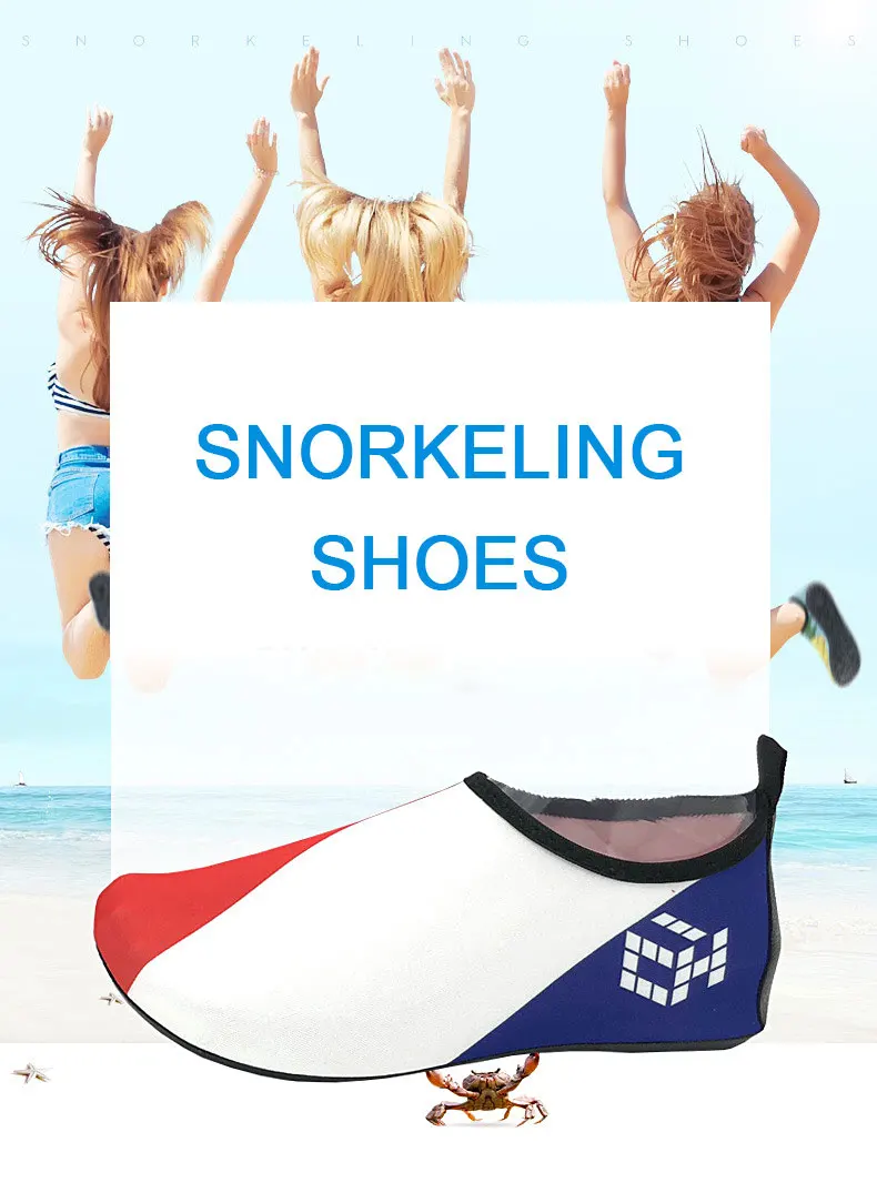Спортивная обувь для водных видов спорта; женские носки для купания на открытом воздухе; мягкая обувь на плоской подошве для взрослых; прогулочная пляжная обувь
