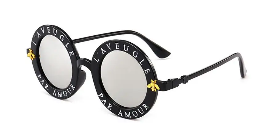 NewHot ретро маленькие круглые солнцезащитные очки Женские винтажные брендовые оттенки черный металлический цвет солнцезащитные очки для женщин модный дизайнер Lunette - Цвет линз: Black Silver