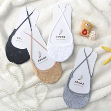 Половина ладони без узких носков; кружевные носки на высоком каблуке; невидимые носки-башмачки; женские хлопковые носки с ремешком