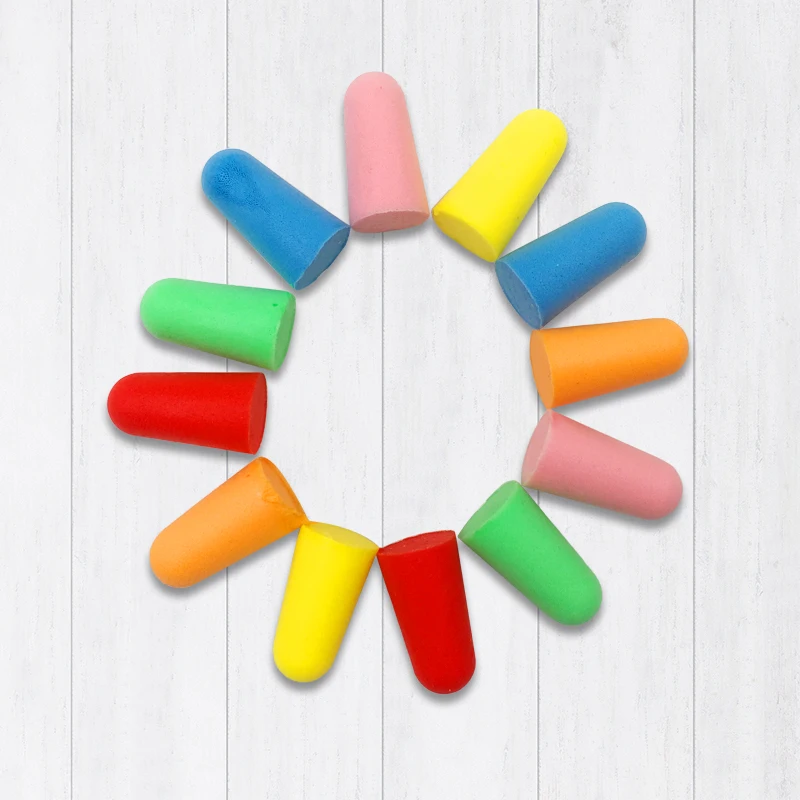 

10PCS comfort earplugs noise reduction Foam Soft Ear Plugs Noise Reduction Earplugs Protective for sleep slow rebound earplugs