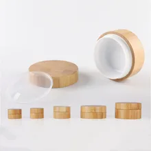 5g 10g High Qualtiy Natural Bamboo Bottle Cream Jar Nail Art Mask Cream Refillable Empty Cosmetic Makeup Container Bottle цена 5g 10g High Qualtiy Natural Bamboo Bottle Cream Jar Nail Art Mask Cream Refillable Empty Cosmetic Makeup Container Bottle цены онлайн