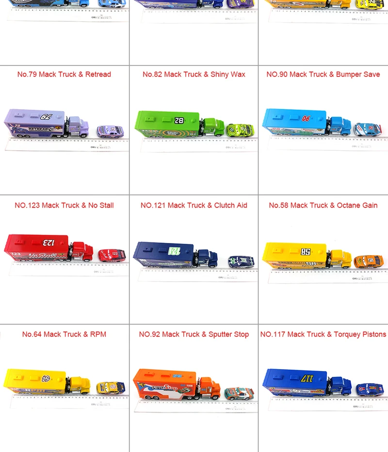 Disney Pixar Cars 2 3 Lightning McQueen Jackson Storm Mack Uncle Truck King 1:55 автомобиль из литого металла игрушка для детей подарок