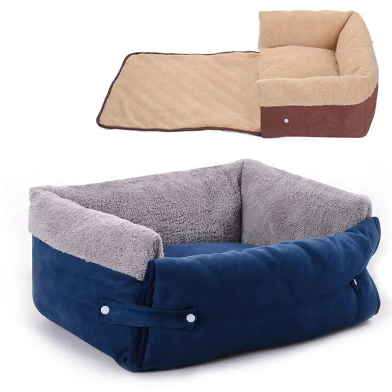 

Multifunctional Dog Bed Warm Pet Dog Sofa for Small Large Dogs Puppy Cat House Washable Dog Kennel Chihuahua Yorkshire 9C30