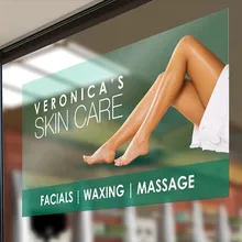 Водонепроницаемая УФ-устойчивая прозрачная наклейка на окно, пользовательские Съемные Виниловые защитные прозрачные наклейки- PX8059